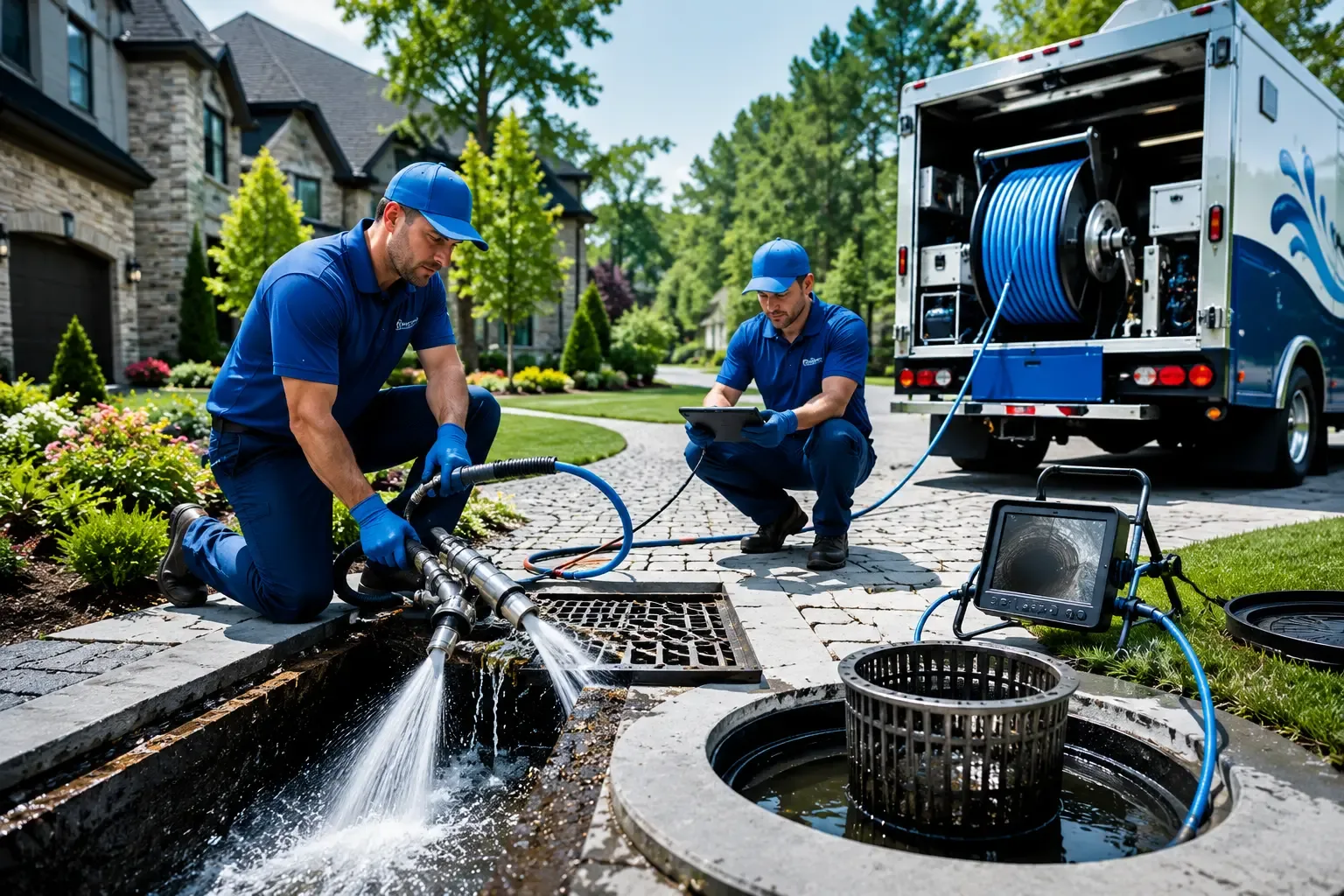 Local outdoor drain cleaning professionals in Rockholds, KY
